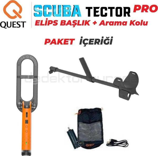 Scuba Tector PRO Su Altı Dedektörü&Sahil Arama Dedektörü - Arama Kollu - Image 1
