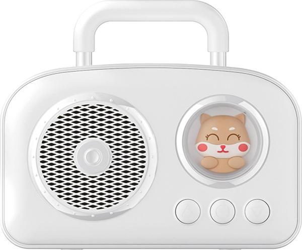 Jwin BR-220 Radyolu Bluetooth Hoparlör - Beyaz - Image 1