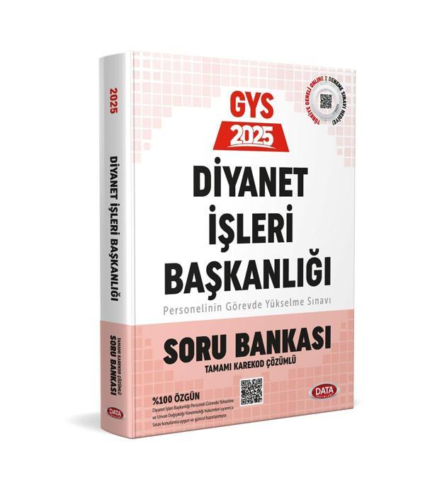 Data 2025 Diyanet İşleri Başkanlığı Personelin Görevde Yükselme Sınavı Soru Bankası Data Yayınları - Data Yayınları - Image 1