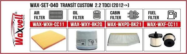 TRANSİT CUSTOM  2.2 TDCi FİLTRE BAKIM SETİ (2012->) - Image 1