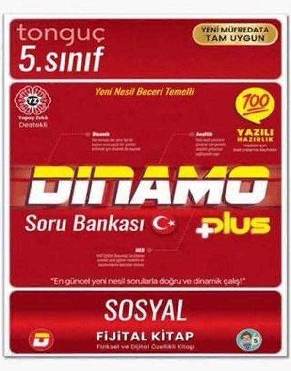 5. Sınıf Sosyal Bilgiler Dinamo Soru Bankası - Tonguç Akademi - Image 1