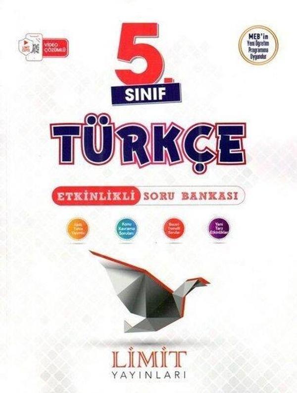 Limit 5. Sınıf Türkçe Soru Bankası - Limit Yayınları - Image 1