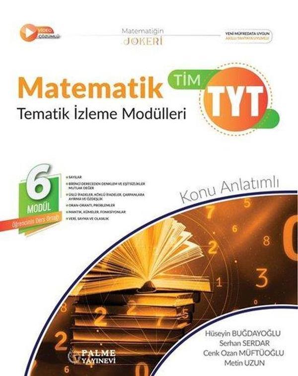 YKS TYT Matematik Tematik İzleme Modülleri Konu Anlatımlı - Palme Yayınları - Image 1
