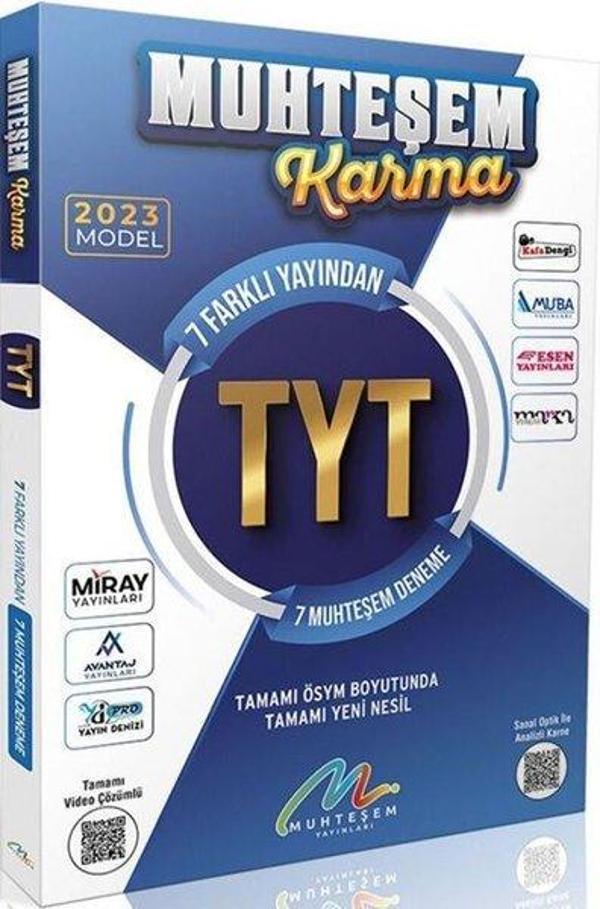 Muhteşem Karma TYT 7'li Deneme Seti - Muhteşem Yayınları - Image 1