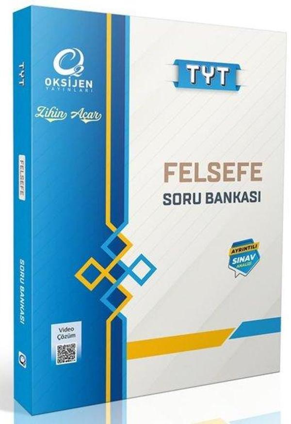 Oksijen TYT Felsefe Soru Bankası - Oksijen Yayınları - Eğitim - Image 1