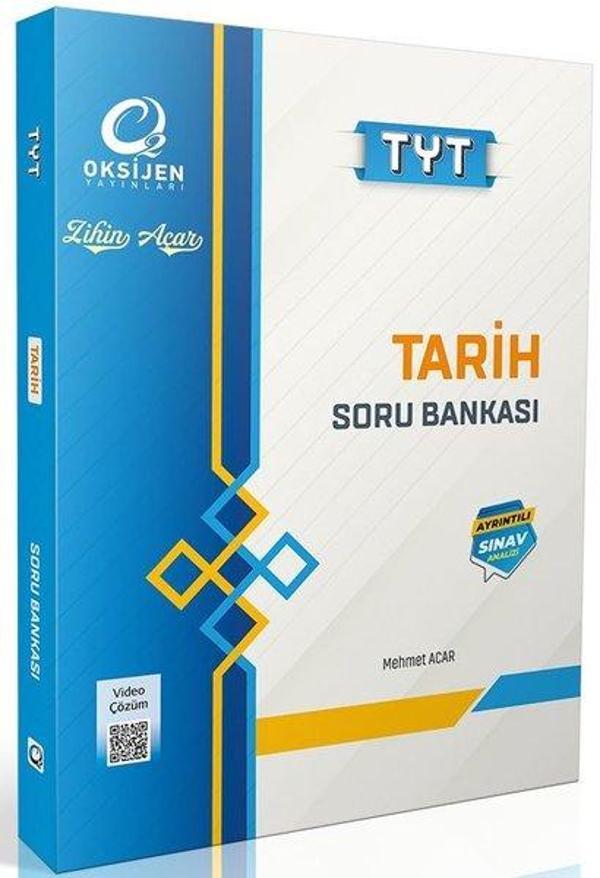 Oksijen TYT Tarih Soru Bankası - Oksijen Yayınları - Eğitim - Image 1
