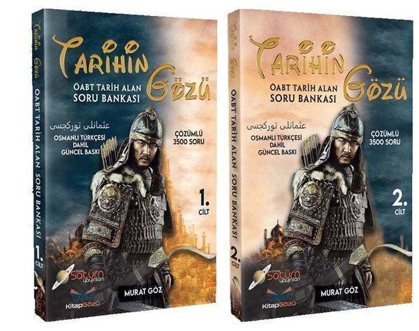 2022 Tarihin Gözü ÖABT Tarih Öğretmenliği Soru Bankası 2 Cilt Takım - Satürn Yayınları - Image 1