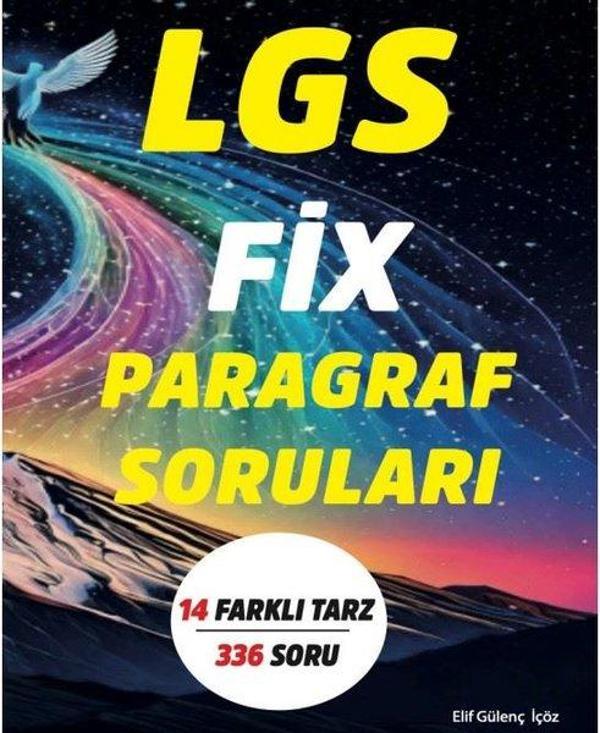 LGS FİX Paragraf Soruları - 14 Farklı Tarz 336 Soru - Yazarın Kendi Yayını - Image 1