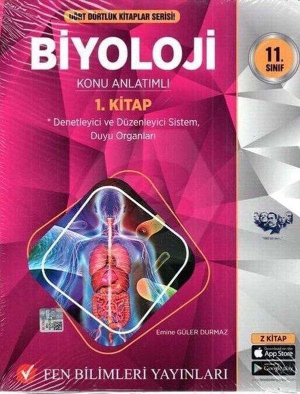 11.Sınıf Biyoloji Konu Anlatımlı Soru Bankası 3 Kitap Takım - Fen Bilimleri Yayınları - Image 1