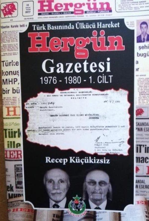 Türk Basınında Ülkücü Hareket Hergün Gazetesi 1976 - 1980 1. Cilt - Yusufiye Vakfı Yayınları - Image 1