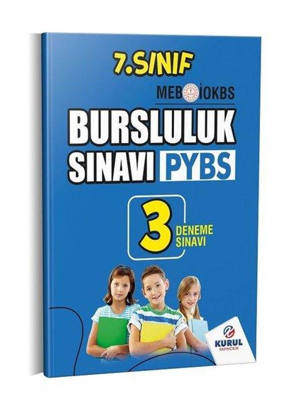 7.Sınıf Bursluluk Sınavı 3 Deneme Sınavı - Kurul Yayıncılık - Image 1