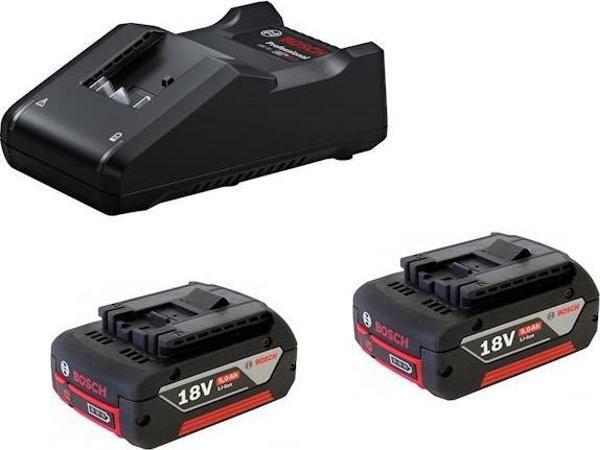 18V Başlangıç seti 2x5.0 Ah + GAL 18v-40 - Image 1