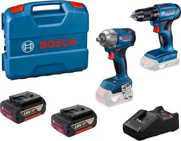 GSR 185-li + GDS 18V-350 2x5.0 ah GAL 18V-40 L-CASE ÇANTA - Image 1