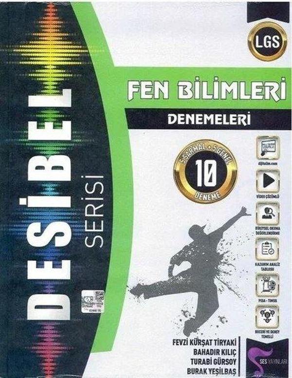 8.Sınıf LGS Fen Bilimleri Desibel Deneme 10'lu - Ses Yayınları - Image 1