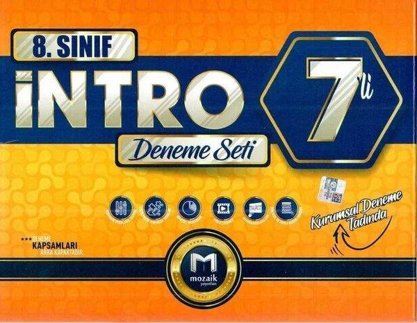 8.Sınıf İntro Deneme 7'li - Mozaik - Ders Kitapları - Image 1
