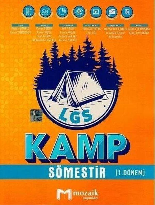 8.Sınıf LGS Kamp Tam Tekrar - Mozaik - Ders Kitapları - Image 1