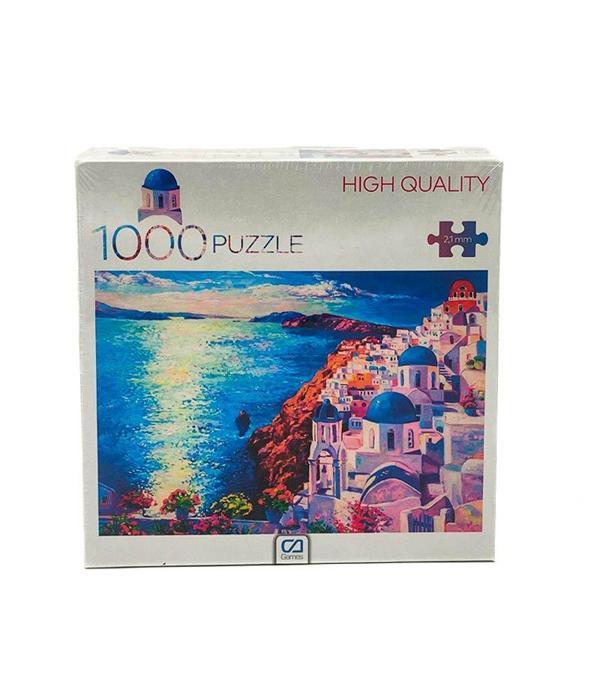 Santorini Puzzle 1000 Parça - Image 1