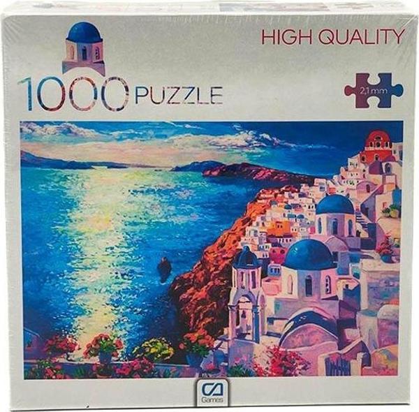 Santorini Puzzle 1000 Parça - Image 1