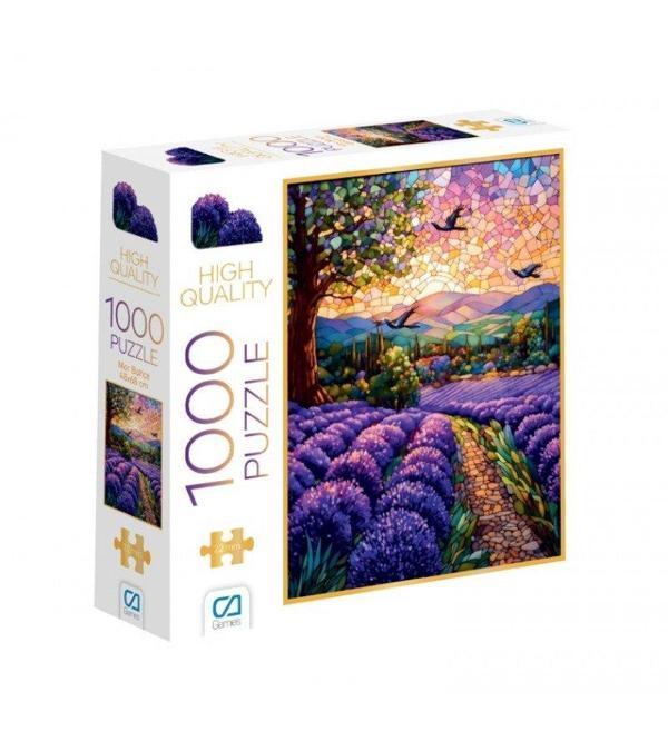 Mor Bahçe Puzzle 1000 Parça - Image 1