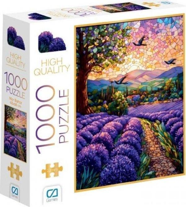 Mor Bahçe Puzzle 1000 Parça - Image 1