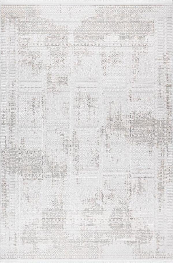 Pastel Halı Almira D163E Krem Akrilik Salon Oturma Yatak Odası Halısı - Image 1