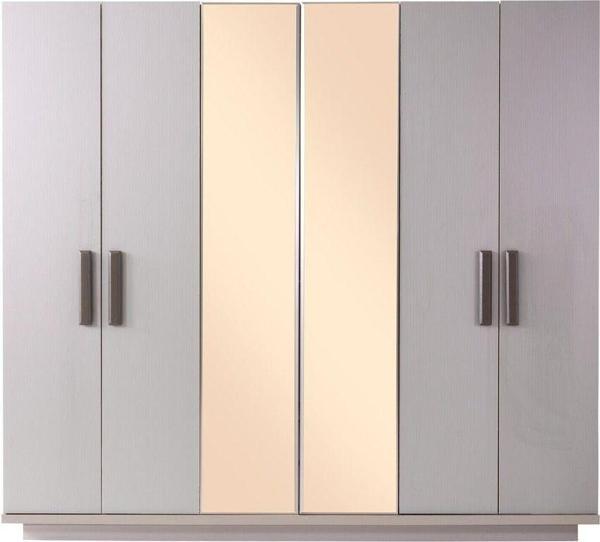 Minnesota 6 Kapaklı Gardırop %100 Mdf | Ücretsiz Teslimat Ve Kurulum Avm 24 - Image 1