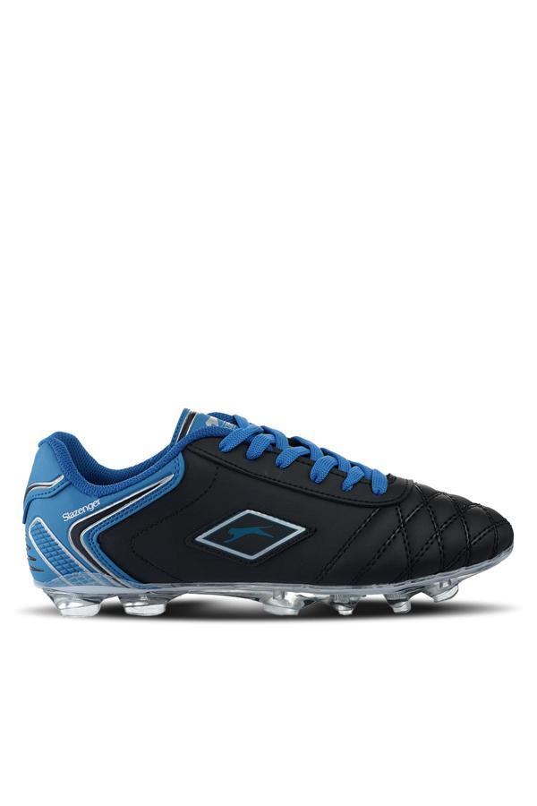 Slazenger HUGO KR Erkek Futbol Ayakkabı Siyah / Mavi - Image 1