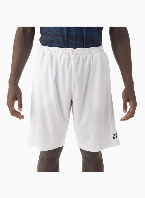 Yonex YY25 YM0051 Erkek Beyaz Spor Şort - Image 1