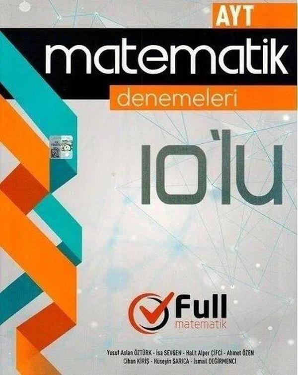 AYT Matematik Deneme 10'lu - Full Matematik Yayınları - Image 1