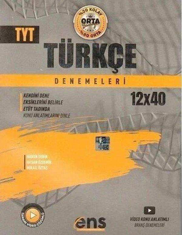 TYT Türkçe Deneme 12'li - Ens Yayıncılık - Image 1