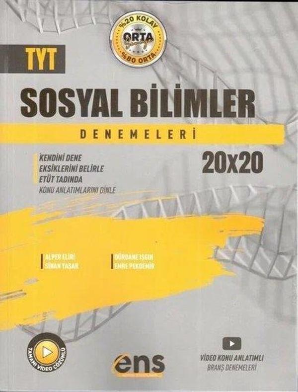 TYT Sosyal Bilimler 20x20 Deneme - Ens Yayıncılık - Image 1