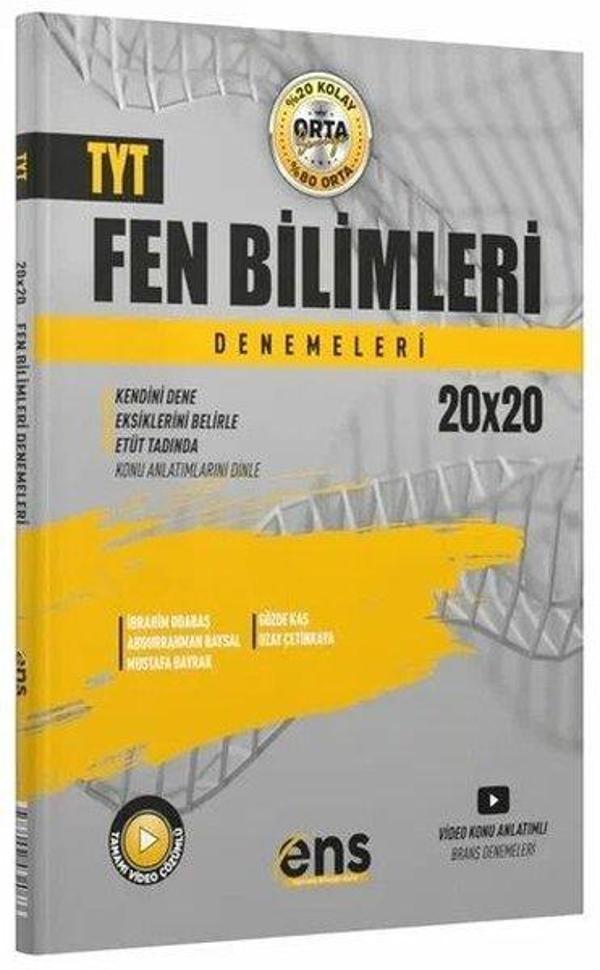 TYT Fen Bilimleri 20x20 Deneme - Ens Yayıncılık - Image 1