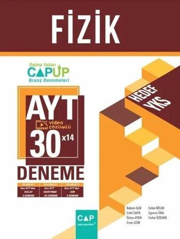 AYT Fizik Up 30x14 Deneme - Çap Yayınları - Image 1