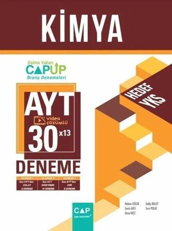 AYT Kimya Up 30x13 Deneme - Çap Yayınları - Image 1
