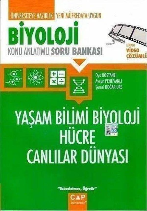 Biyoloji Yaşam Bilimi Biyoloji Hücre Canlıların Dünyası Konu Anlatımlı Soru Bankası - Çap Yayınları - Image 1