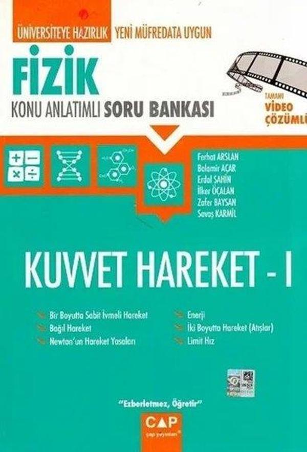 Fizik Kuvvet Hareket 1 Konu Anlatımlı Soru Bankası - Çap Yayınları - Image 1