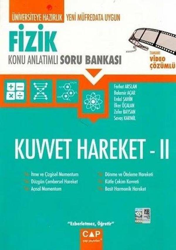 Fizik Kuvvet Hareket 2 Konu Anlatımlı Soru Bankası - Çap Yayınları - Image 1