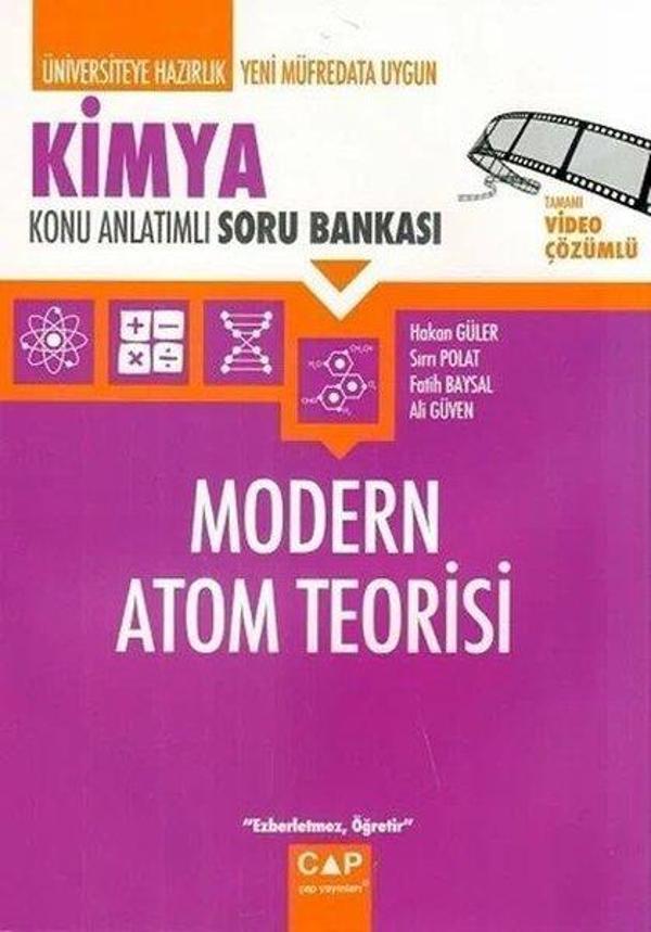 Kimya Modern Atom Teorisi Konu Anlatımlı Soru Bankası - Çap Yayınları - Image 1