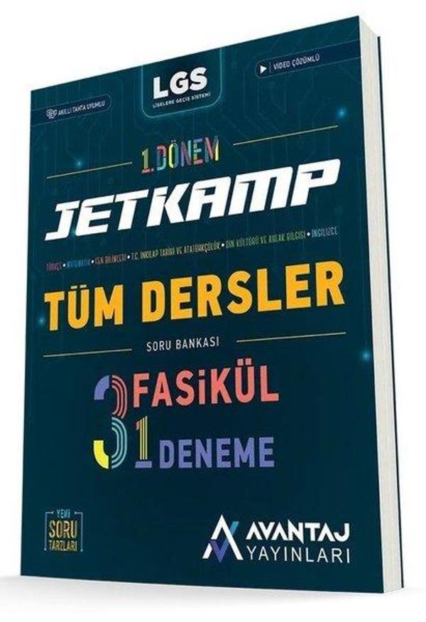 LGS Jetkamp Tüm Dersler Soru Bankası - Avantaj Yayınları - Image 1