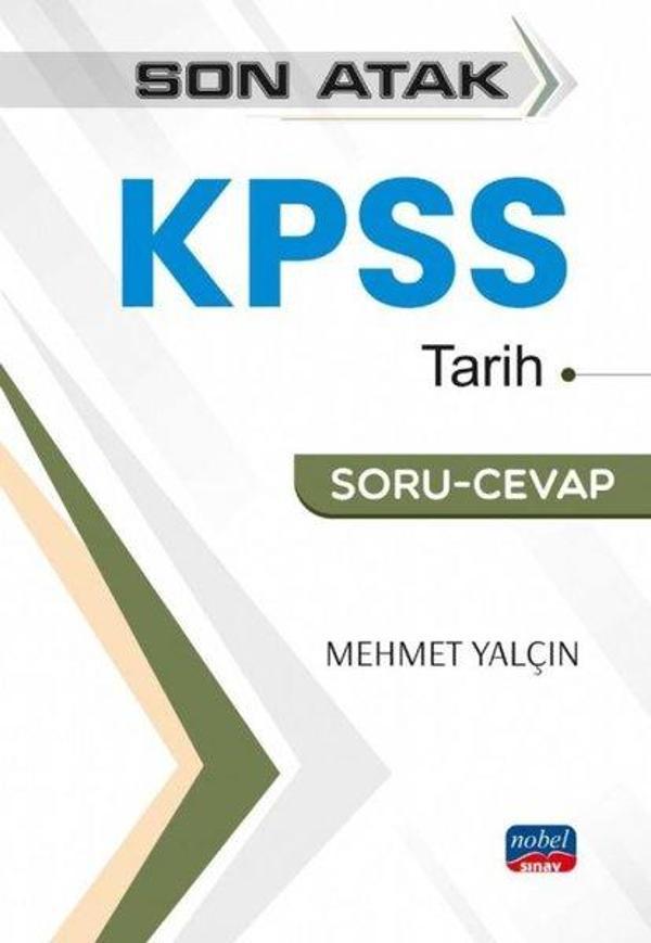 Son Atak KPSS Tarih Soru-Cevap - Nobel Sınav - Image 1