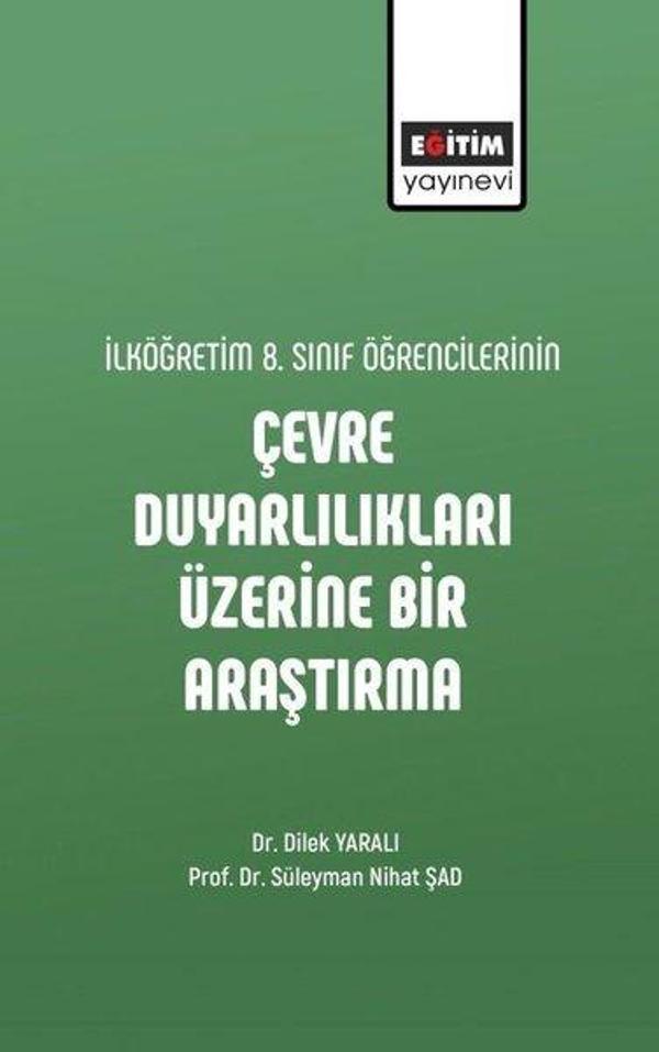 İlköğretim 8. Sınıf Öğrencilerinin Çevre Duyarlılıkları Üzerine Bir Araştırma - Eğitim Yayınevi - Image 1