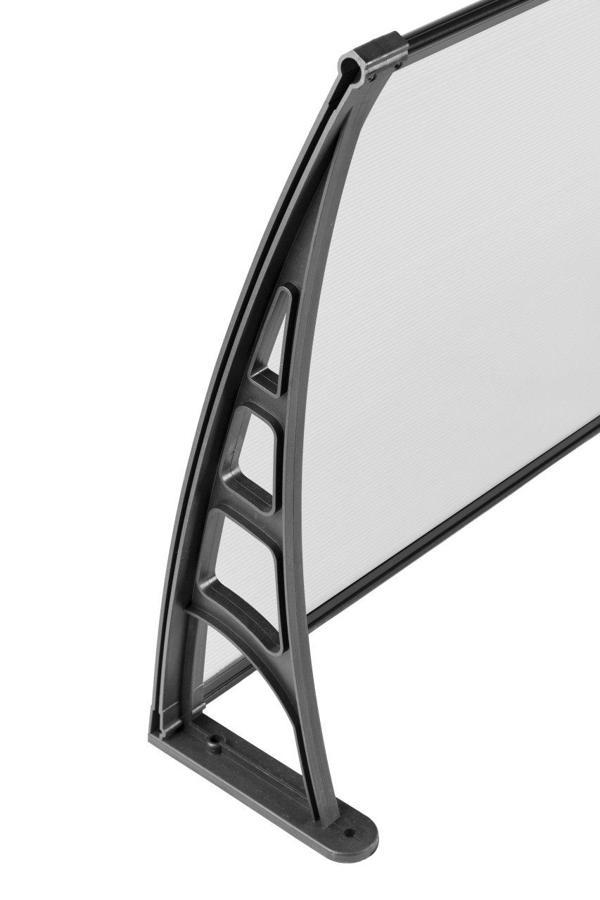 LOTUS Kapı Pencere Üstü Pratik Sundurma 70x240 - Şeffaf - Image 1