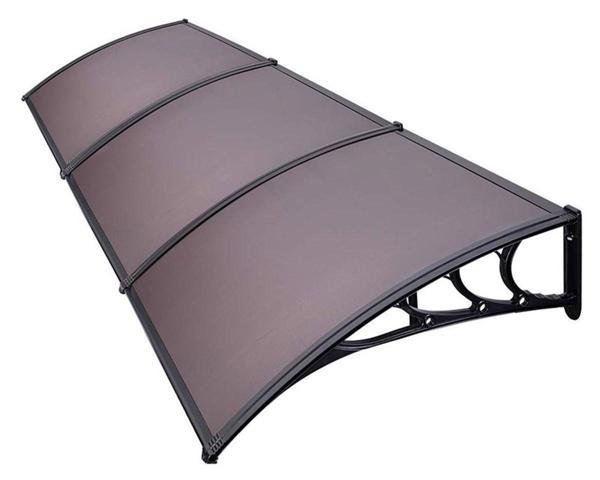 Kapı Üstü Pratik Sundurma 300 X 100 cm Siyah - Image 1