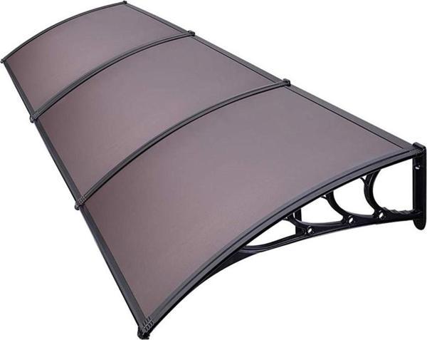 Kapı Üstü Pratik Sundurma 300 X 100 cm Siyah - Image 1
