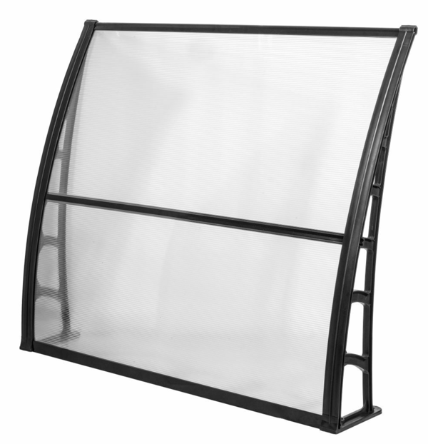LUPIN Kapı Pencere Üstü Pratik Sundurma 105x120 - Şeffaf - Image 1