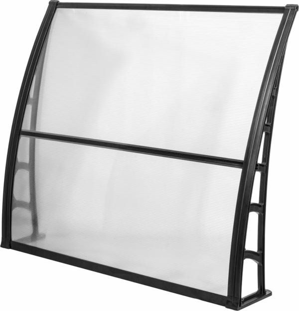 LUPIN Kapı Pencere Üstü Pratik Sundurma 105x120 - Şeffaf - Image 1