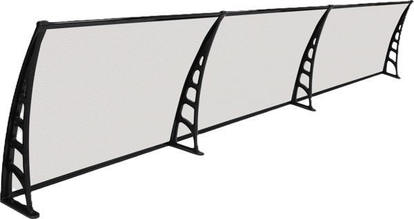 CROCUS Kapı Pencere Üstü Pratik Sundurma 80×360 – Şeffaf - Image 1