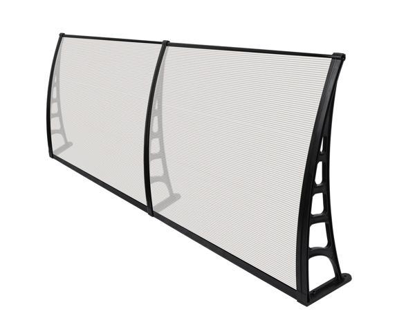 CROCUS Kapı Pencere Üstü Pratik Sundurma 80×240 – Şeffaf - Image 1