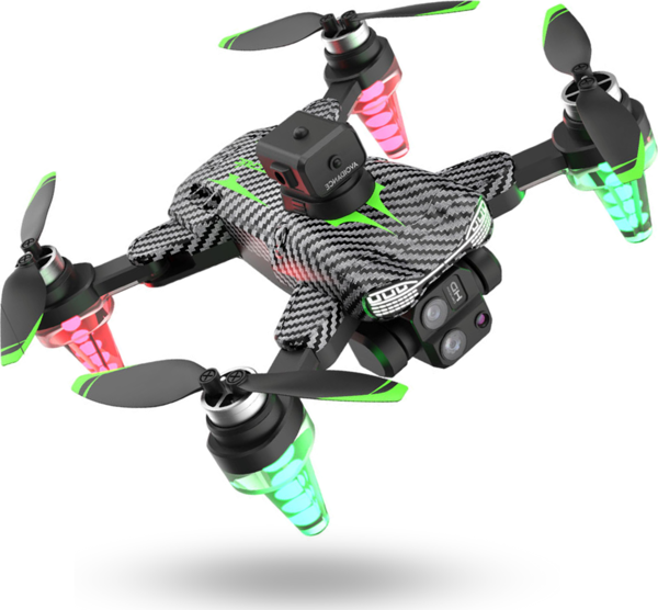 Büro Ev Ofis Hediyesi için 23X17X6CM Rgb Işıklı 8K Çift Kameralı Drone - Image 1