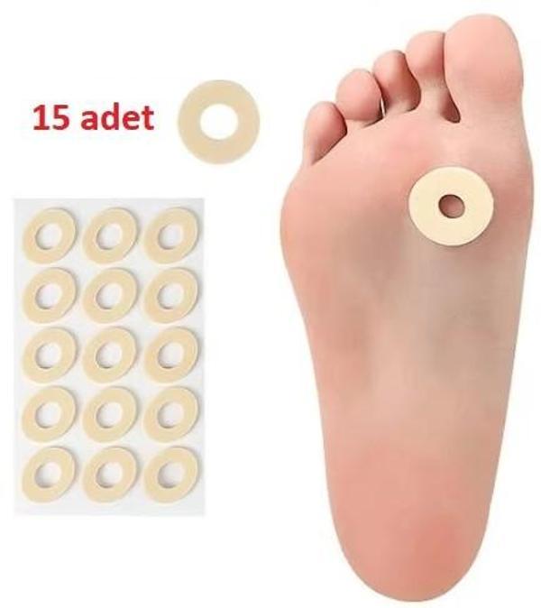 Ayak Nokta Pedi Sünger Yastık  15 li - Image 1